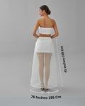 A-line Wedding Dress Underskirt, White Petticoat, Hoop Skirt