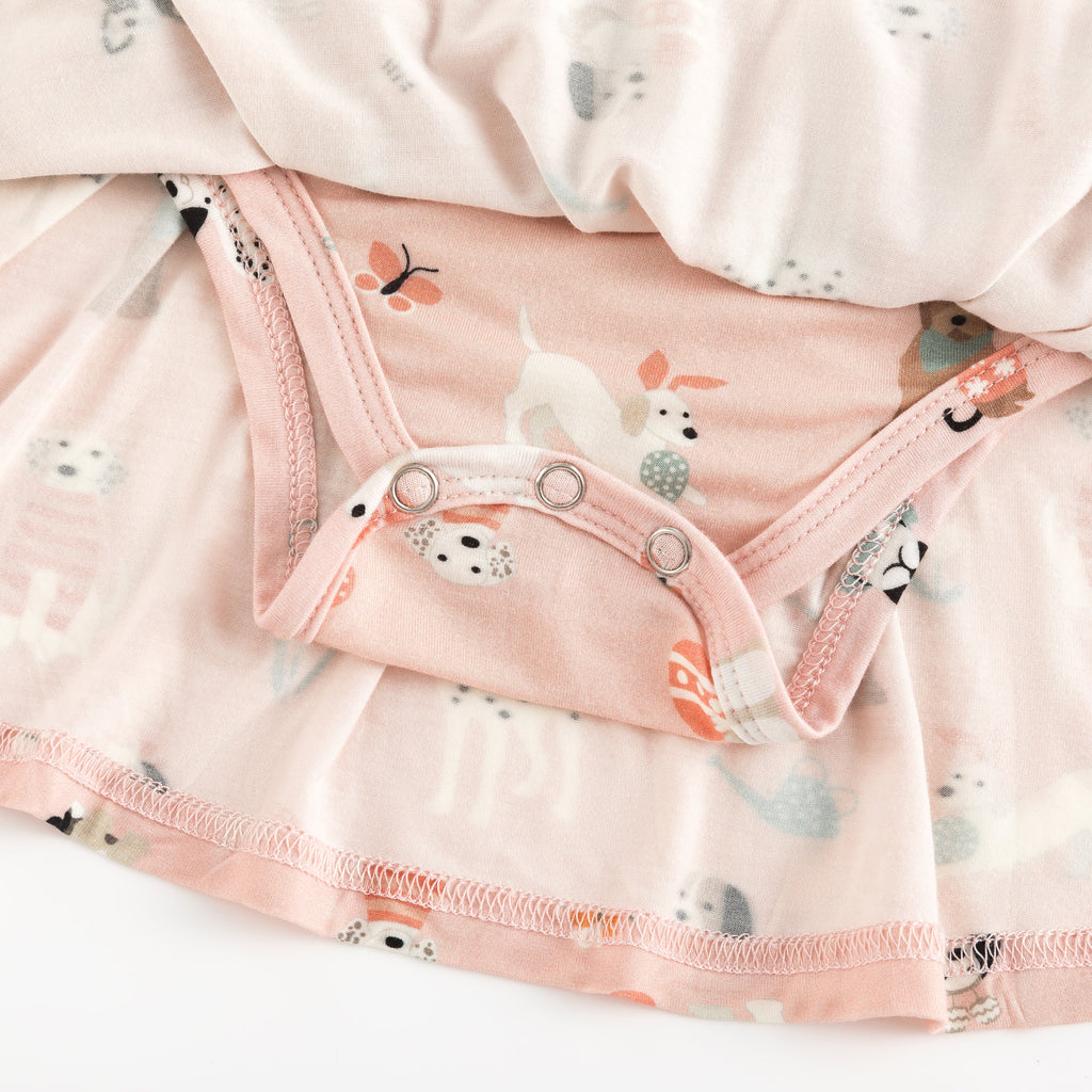 Puppy Egg Hunt (Bodysuit Dress)