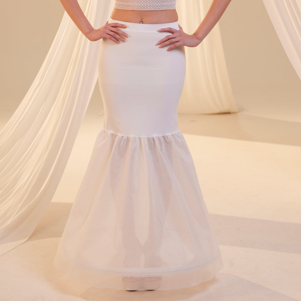 Mermaid Petticoat with Corsage Skirt ,Wedding Dress Underskirt for Enhanced Shape