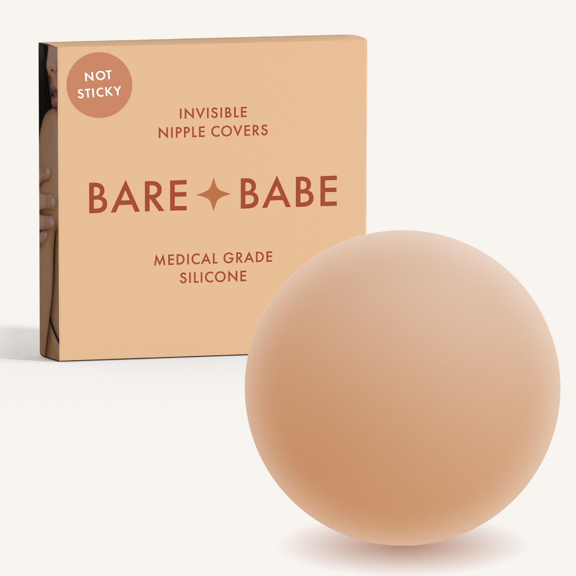 Non-Adhesive Nipple Covers Honey