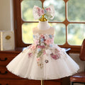 Girl's Dress Mori Princess Dress White