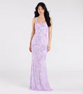 Women Dress Spring Summer Sexy Strap Backless High Slit Socialite Dress Lavender