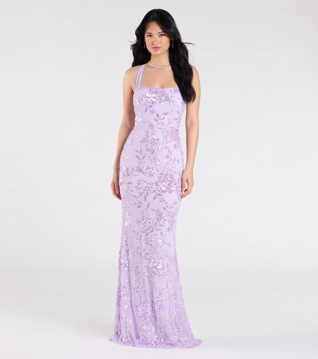 Women Dress Spring Summer Sexy Strap Backless High Slit Socialite Dress Lavender