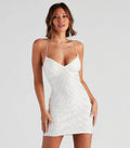 Middle East Summer Sexy Strap Vintage Sequined Dress White