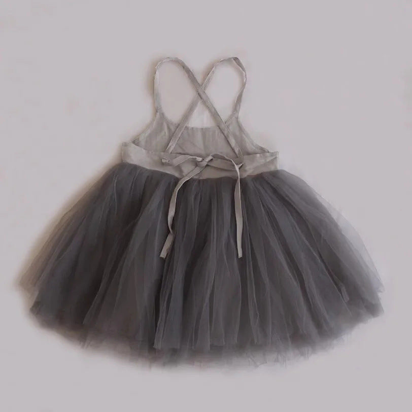 Children's Lace-up Cute Sweet Princess Dress 2 Style