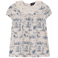 Tree Print Dress Indigo