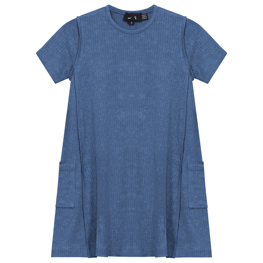 Distressed Dress Dark Denim