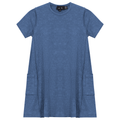 Distressed Dress Dark Denim