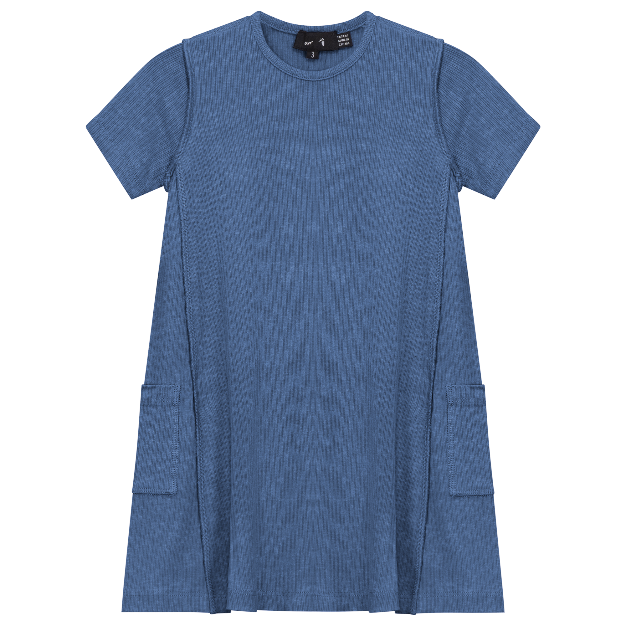 Distressed Dress Dark Denim