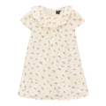 Floral Printed Dress Off White