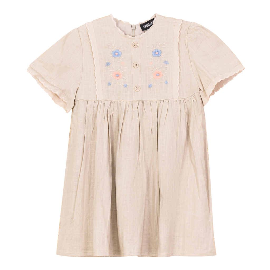 Cape Dress Beige