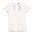 Cape Dress Off White