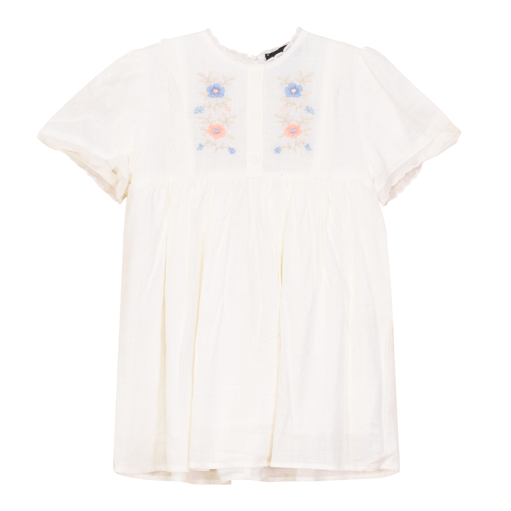 Cape Dress Off White