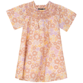Floral Print Woven Dress Pink