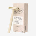 Plastic-Free Safety Razor Save 10% - Safety Razor with Stand