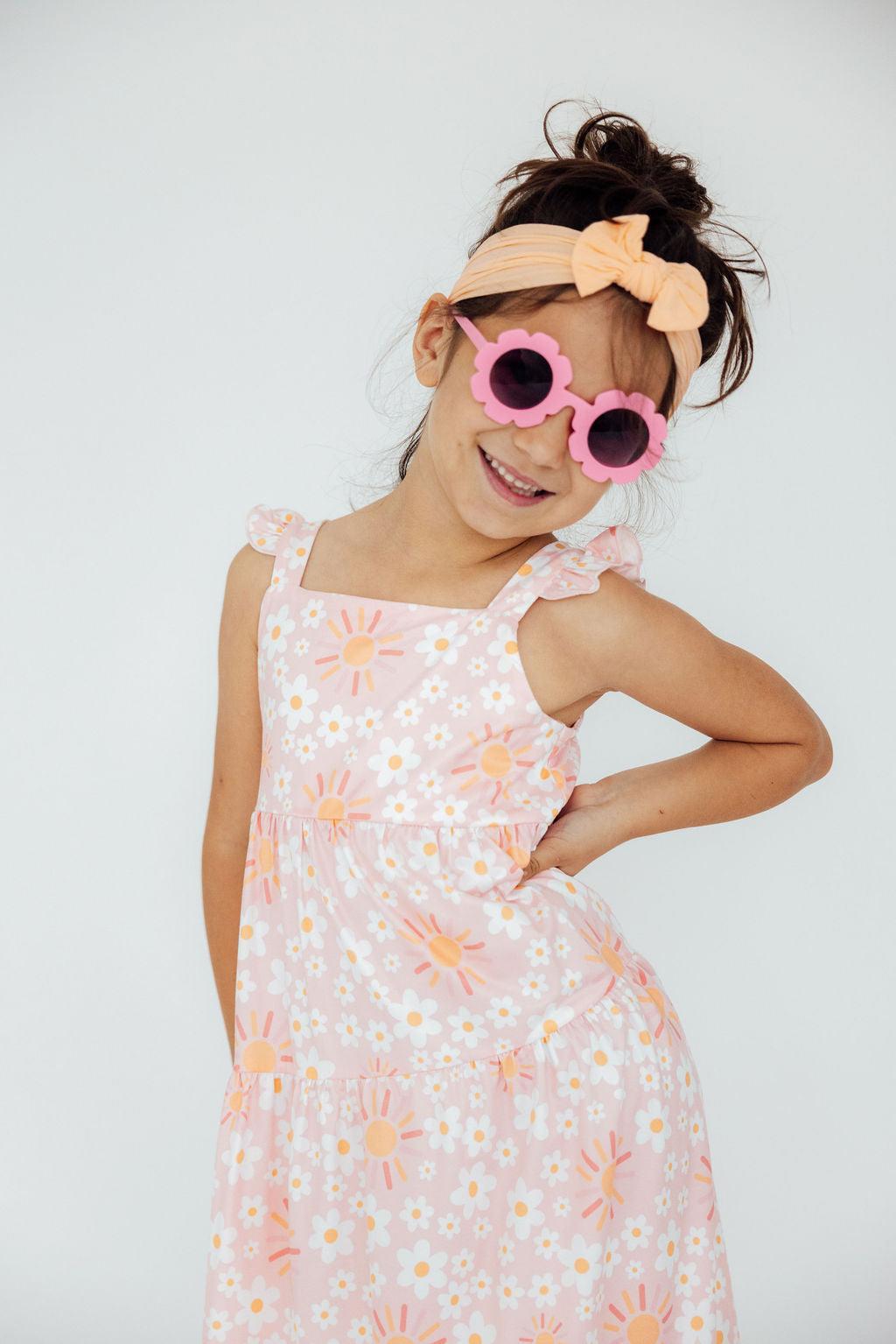 Sweet & Sunny Ruffle Maxi Dress