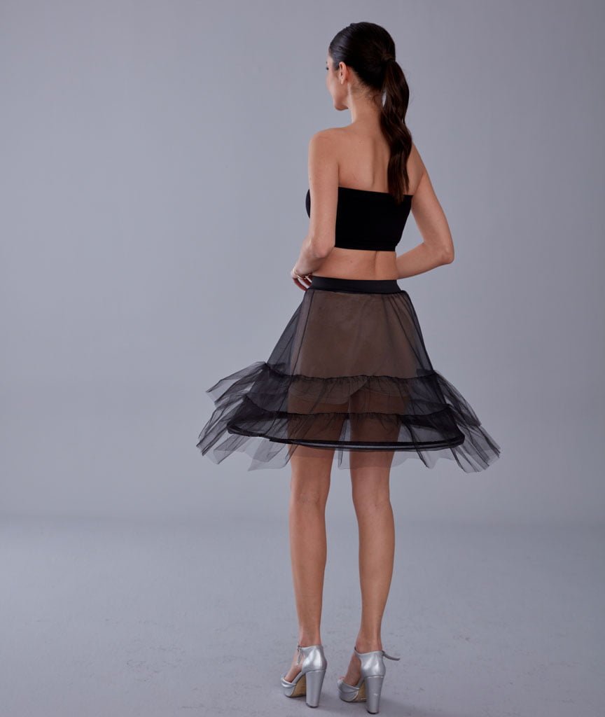 Short Hoop Skirt Underskirt (Petticoat)