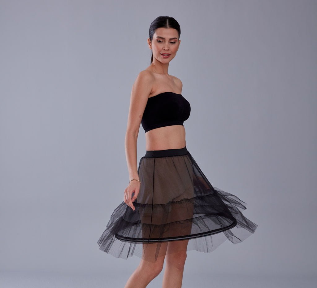 Short Hoop Skirt Underskirt (Petticoat)