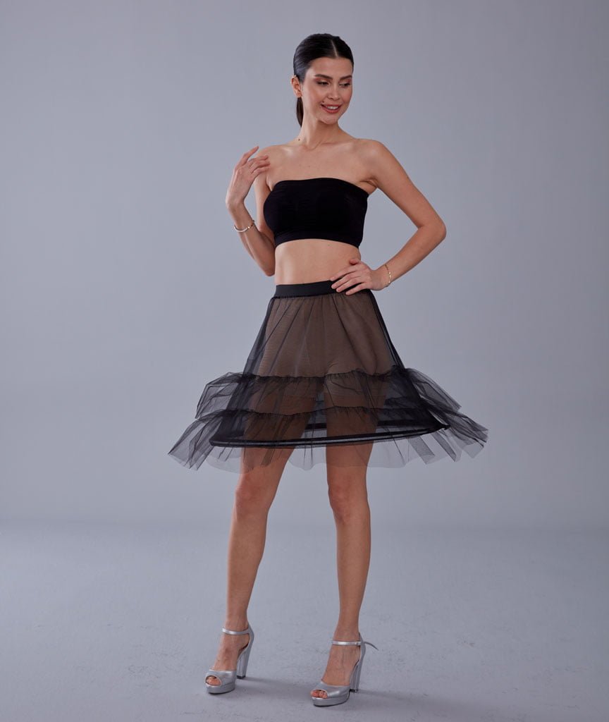Short Hoop Skirt Underskirt (Petticoat)
