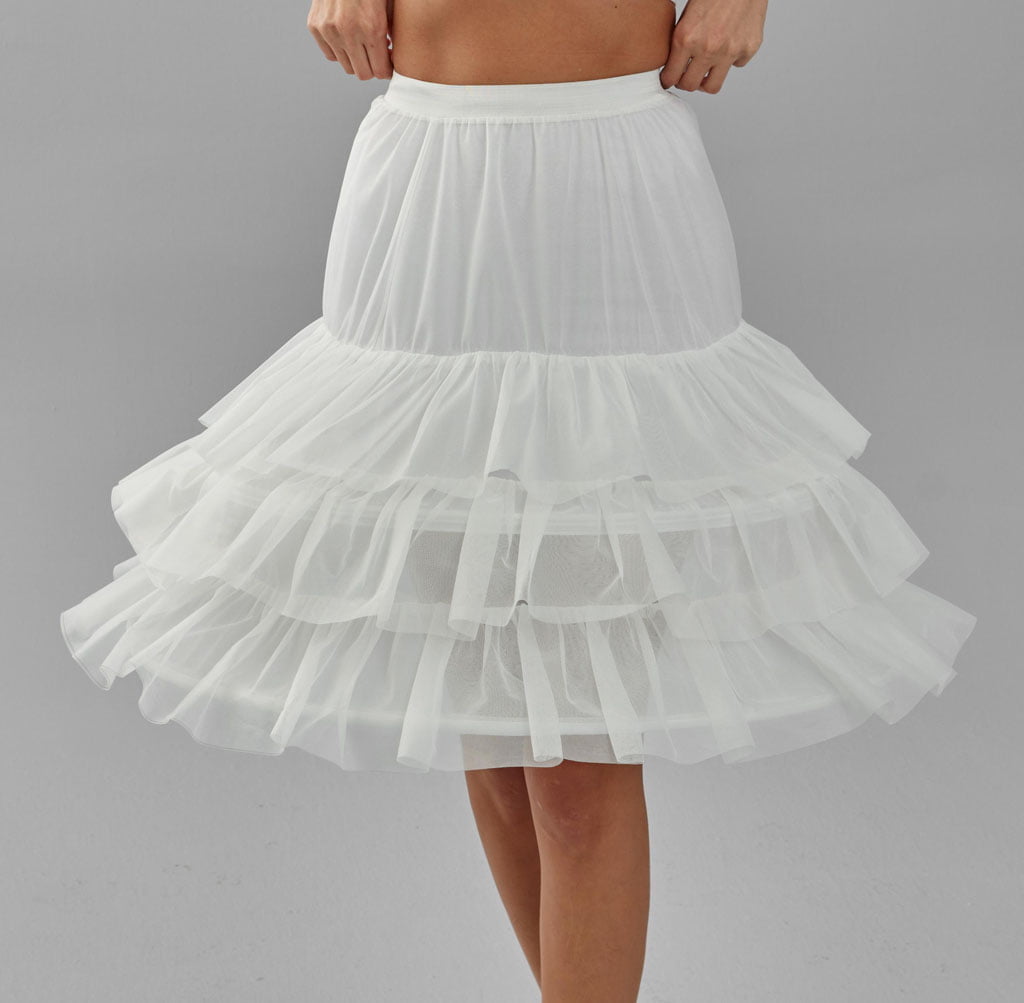 Hoop Skirt, Wedding Dress Underskirt, Black and White Petticoat Skirt