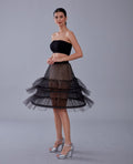 Black Petticoat Skirt