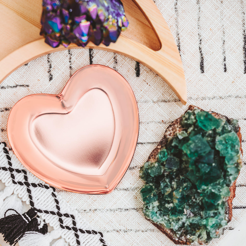 The Best is Yet to Come Heart-Shaped Engagement Ring Dish