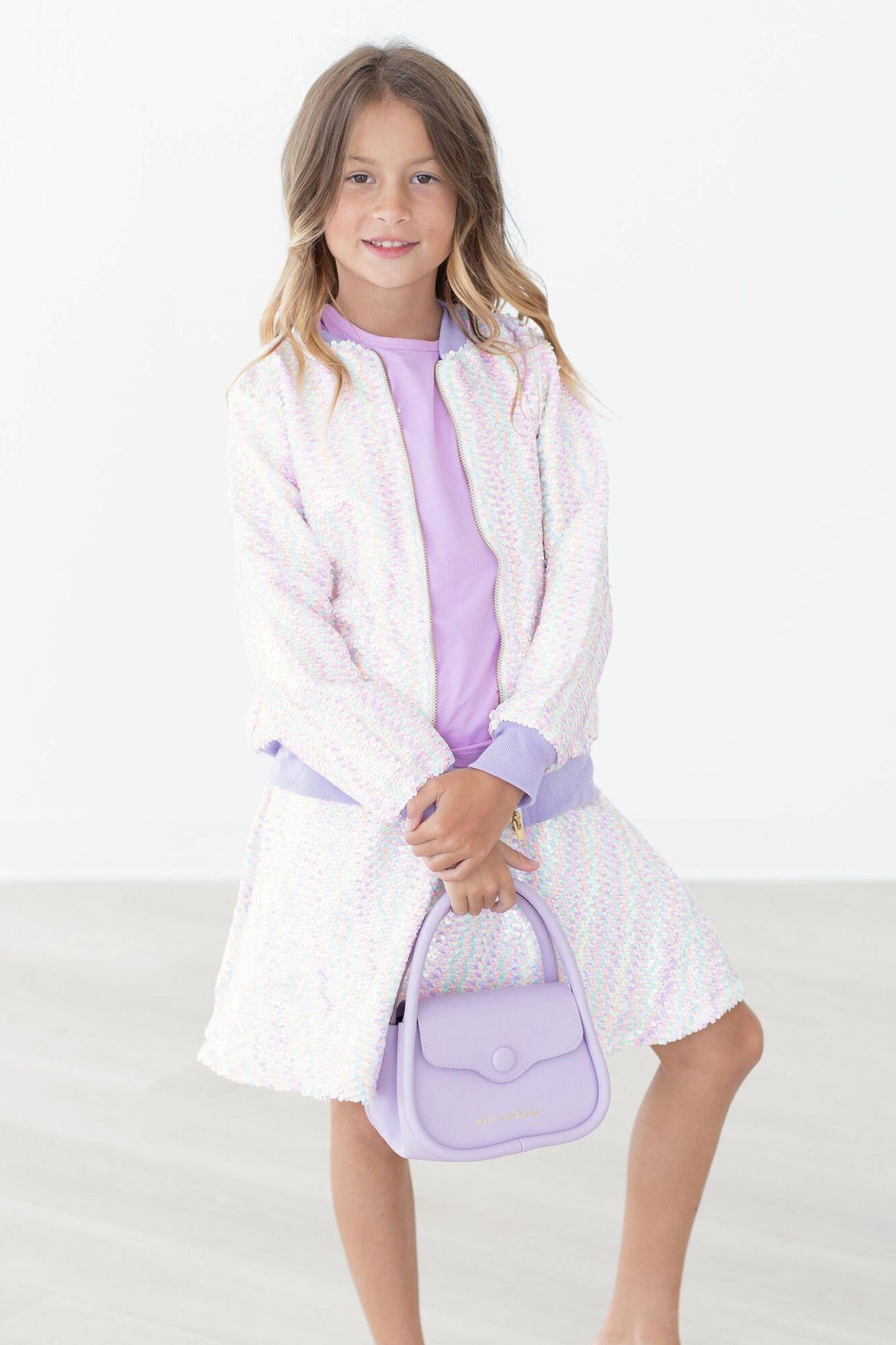 Unicorn Flip Sequin Twirl Skort