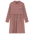 Flower Print Dress Twilight Mauve