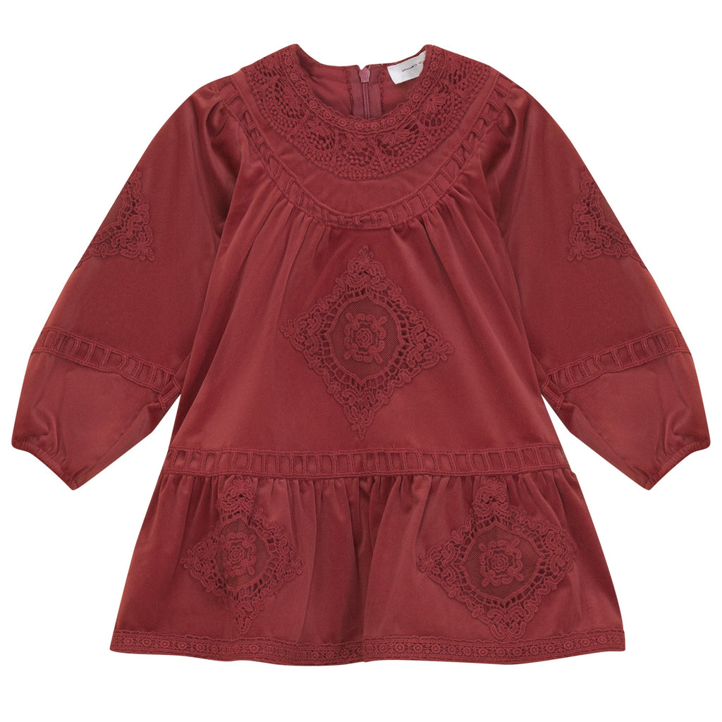 Velvet Lace Dress