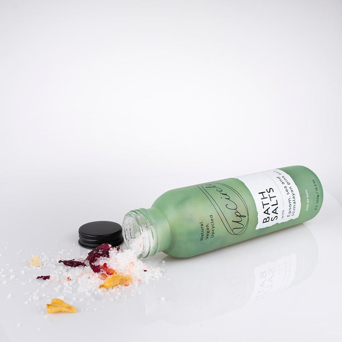 Bath Salts with Epsom, Sea and Himalayan Pink Salt