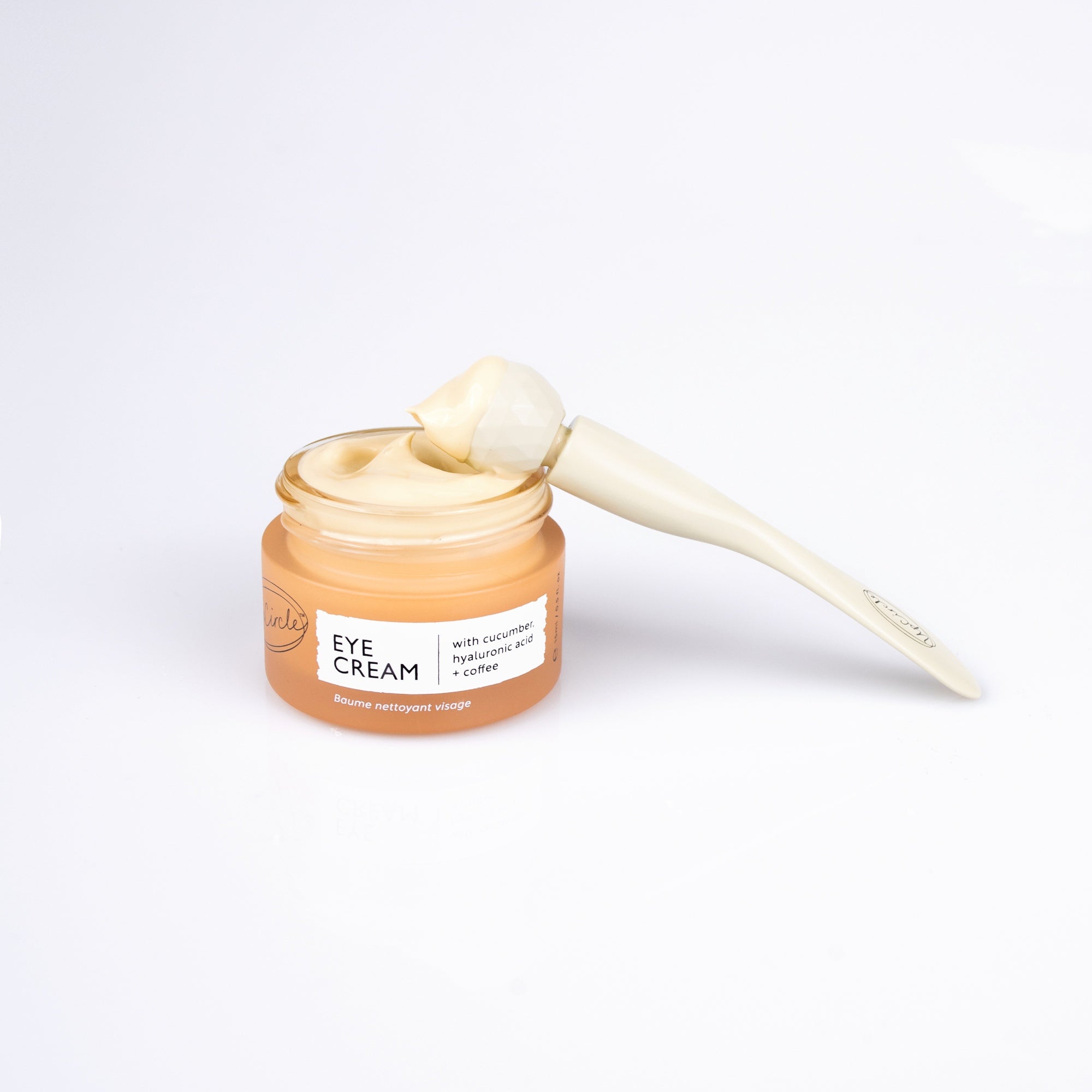 Eye Cream with Hyaluronic Acid & Coffee Save 10% - Eye Cream & Eye Roller