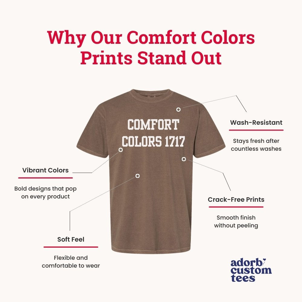 Team Bride Comfort Colors Shirts – Bride, Bridesmaid, Bachelorette Party & Proposal Gift Tees
