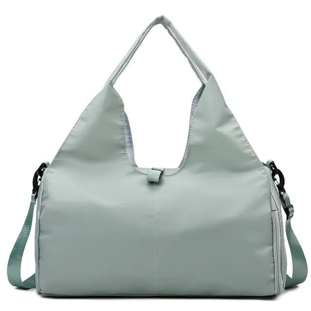 Waterproof Women's Fitness Training and Travel Bags Green