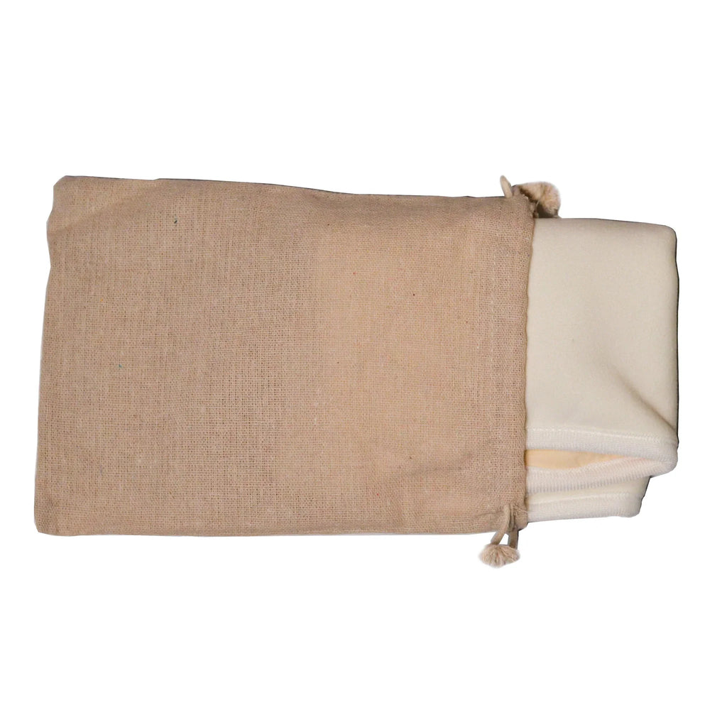 Organic Pure Castor Oil + Cloth Pack Bundle