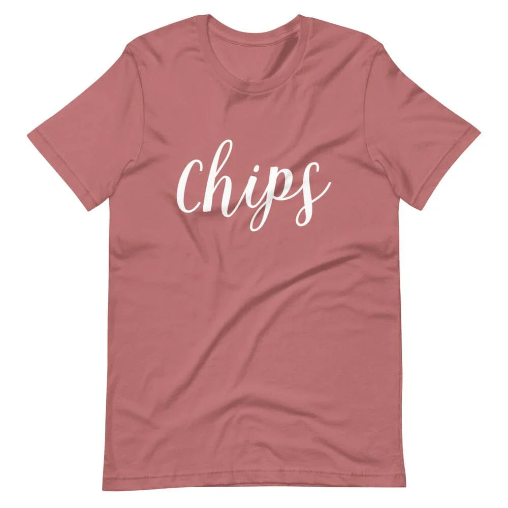 Chips - Salsa V2 Couples Tee Chips Mauve