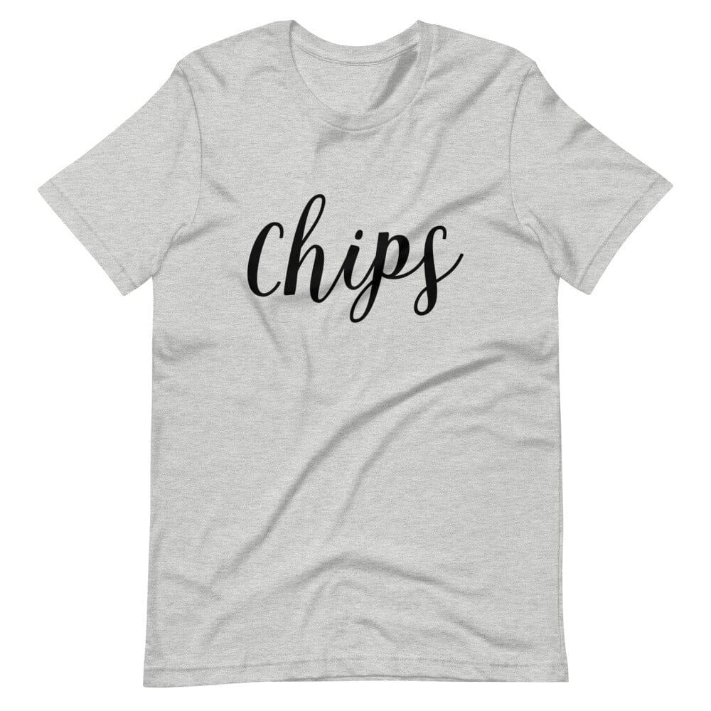 Chips - Salsa V2 Couples Tee Chips Athletic Heather