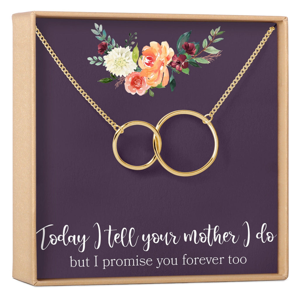 Daughter of the Bride Necklace Gold