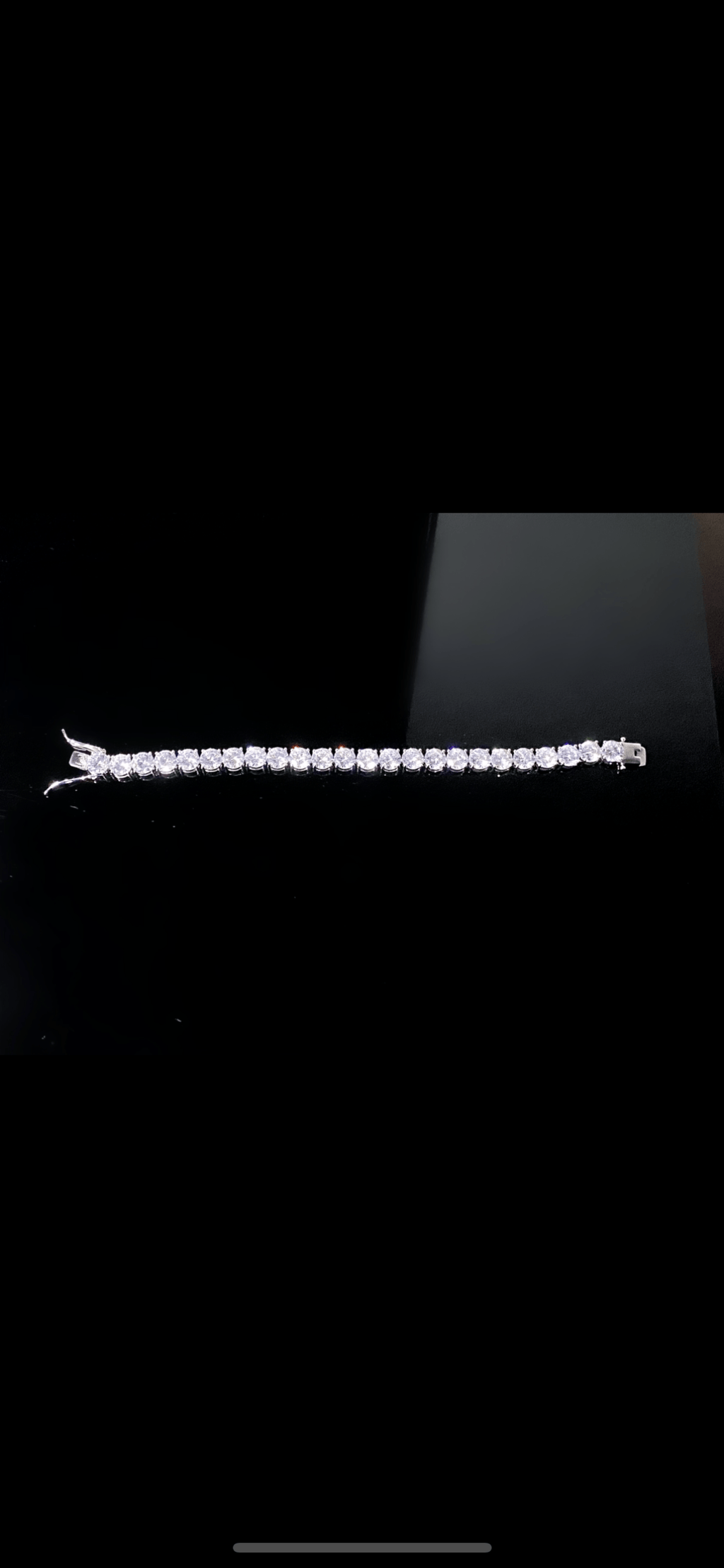 Diamond Tennis Bracelet Icy Cubic Zirconia Sparkle Style