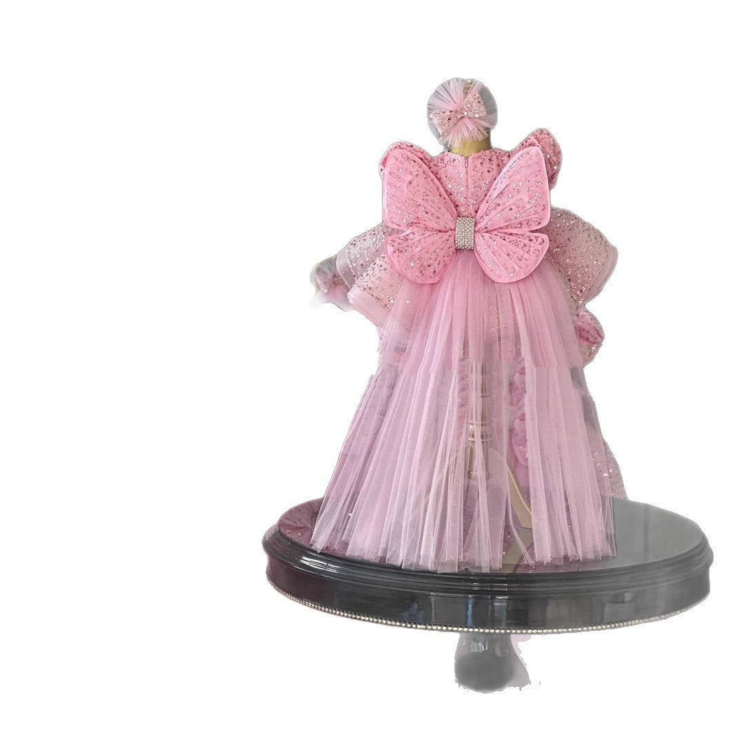Year-Old Trailing Dress Costume Pink
