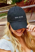 Bride | Girl Gang - Bachelorette party dad hats Black - Girl Gang