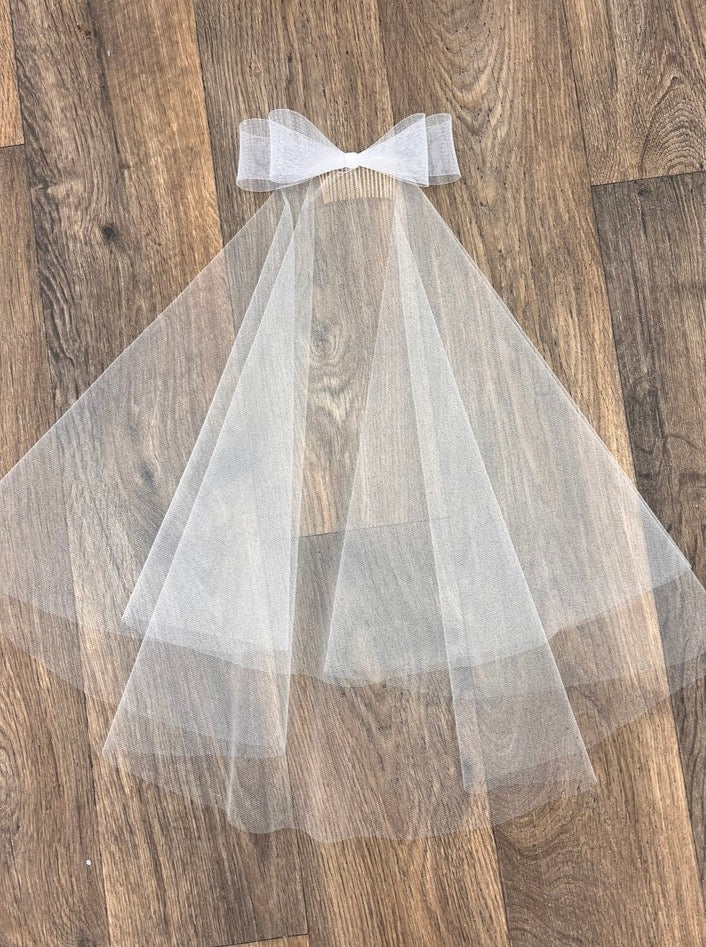 Double Layer Bow Veil