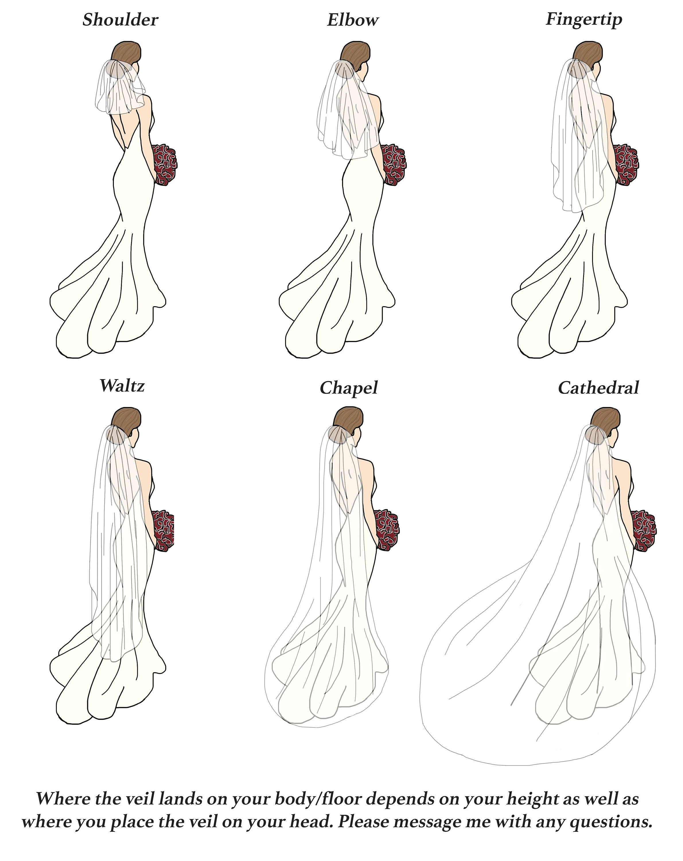 Dramatic Pearl Veil