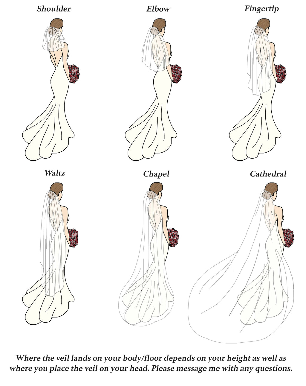 Pearl Drop Veil