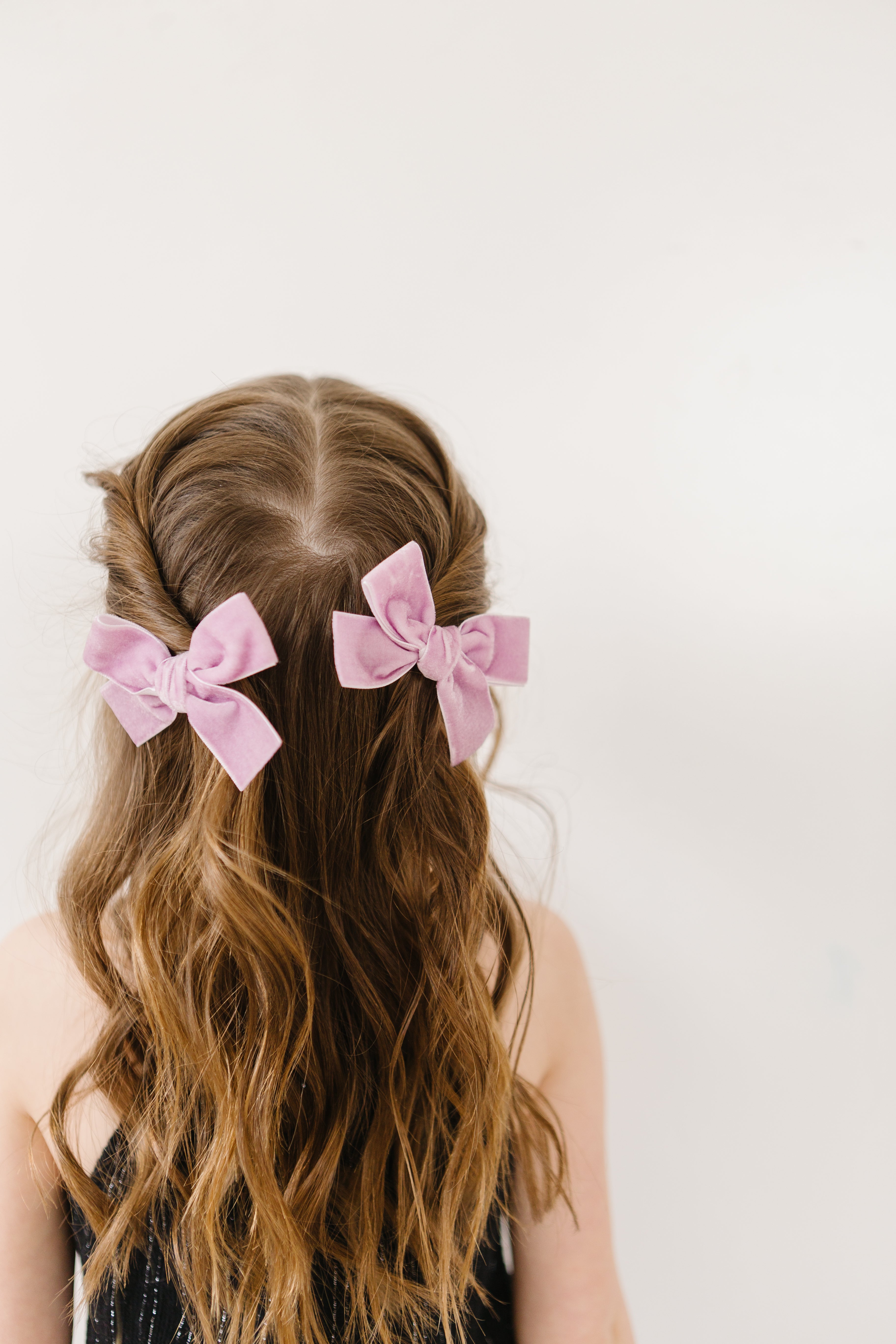 Classic Mini Velvet-Lilac Pigtails