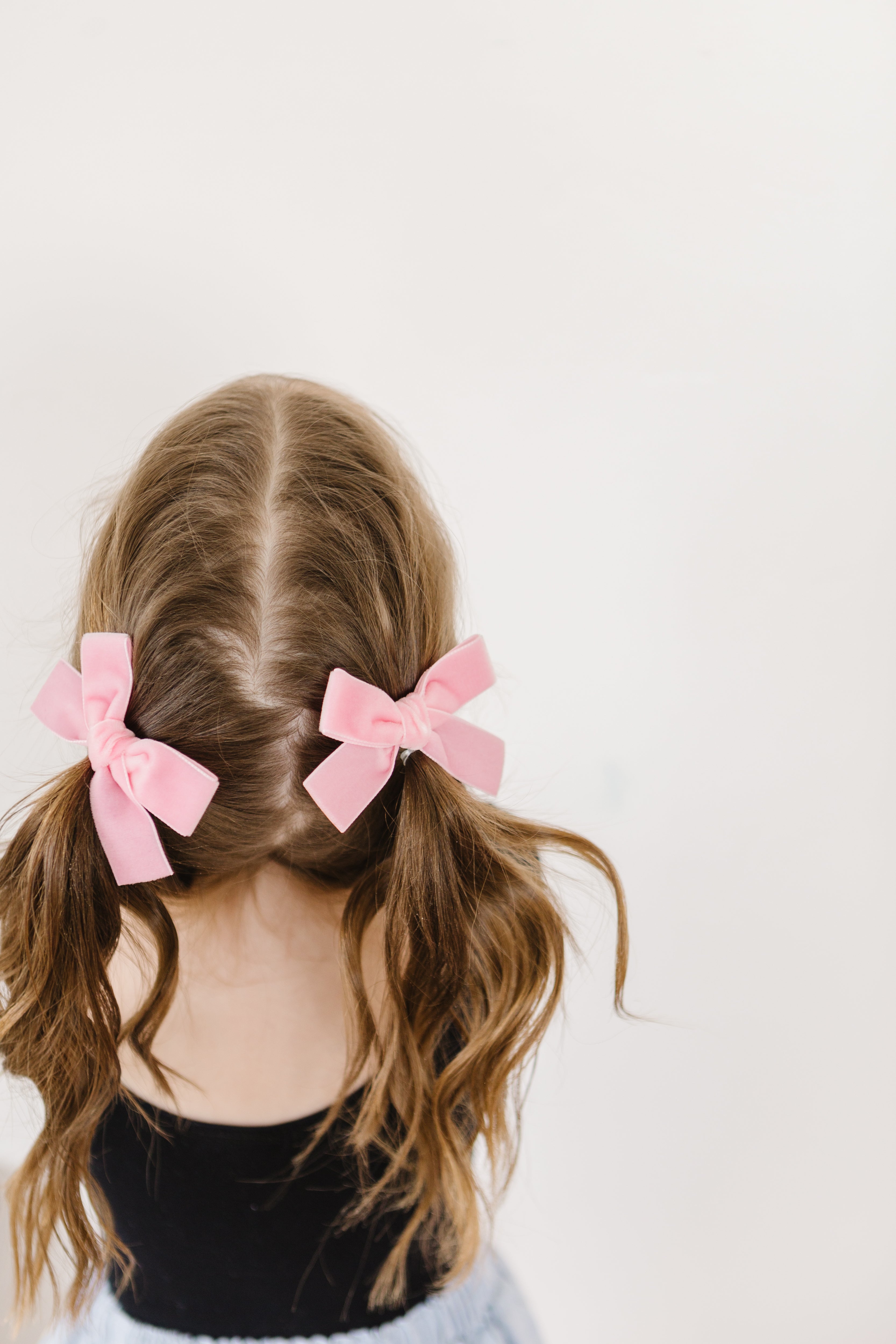 Classic Mini Velvet-Posey Pink Pigtails