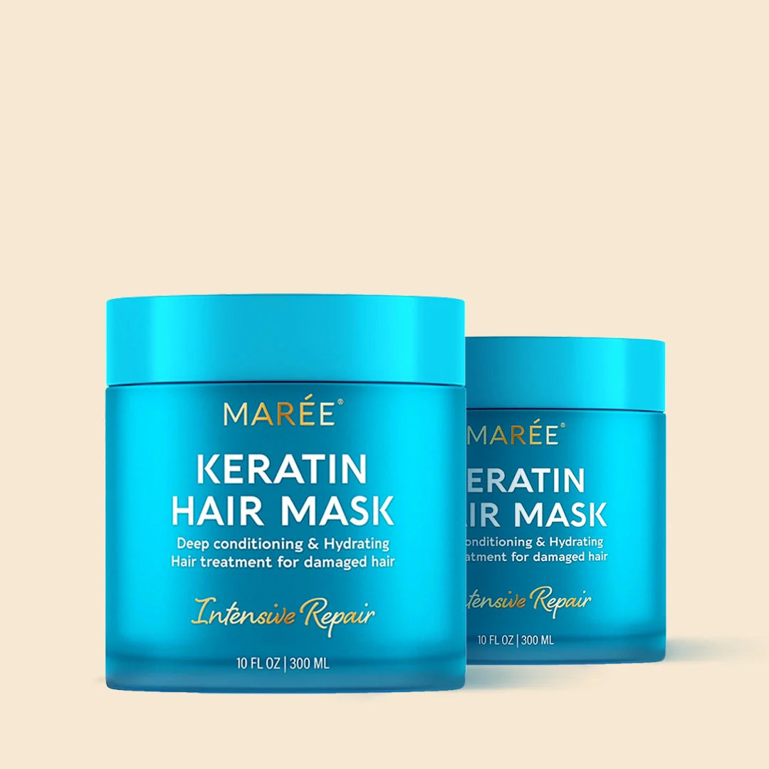 Keratin Mask for Damaged Hair 2 items - Good choice