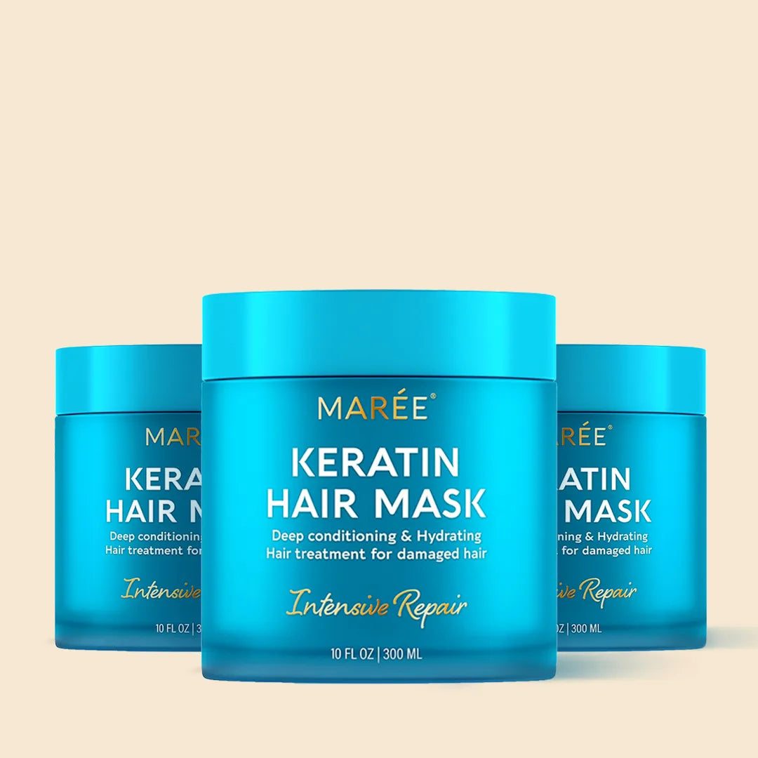 Keratin Mask for Damaged Hair 3 items - Best price