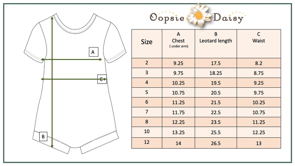 Daisy Shortie Leotard