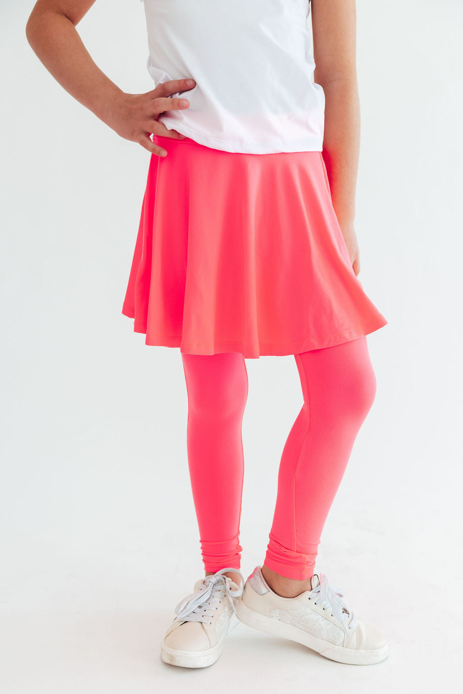 Neon Pink Twirl Skegging