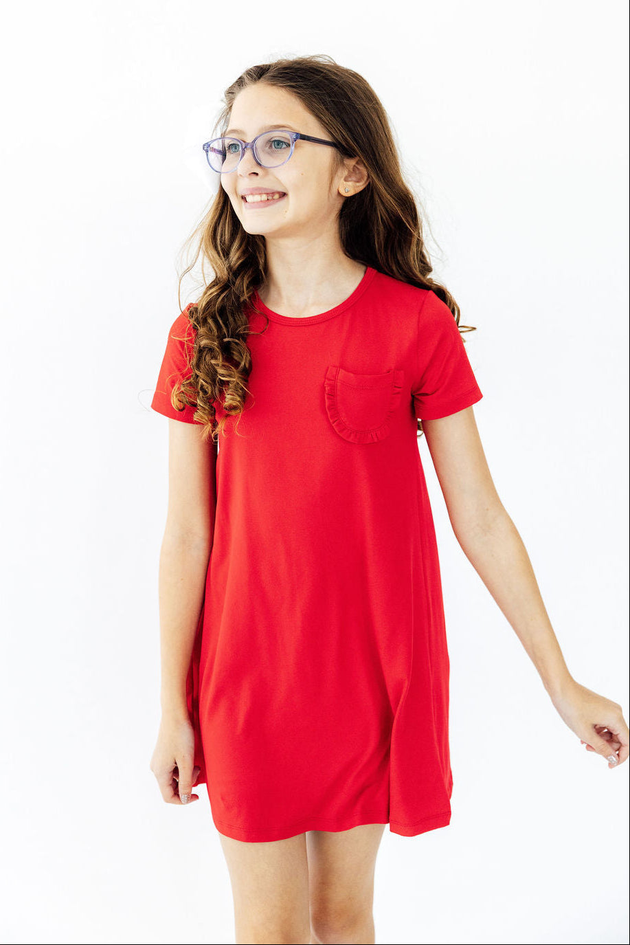 Red T-Shirt Dress